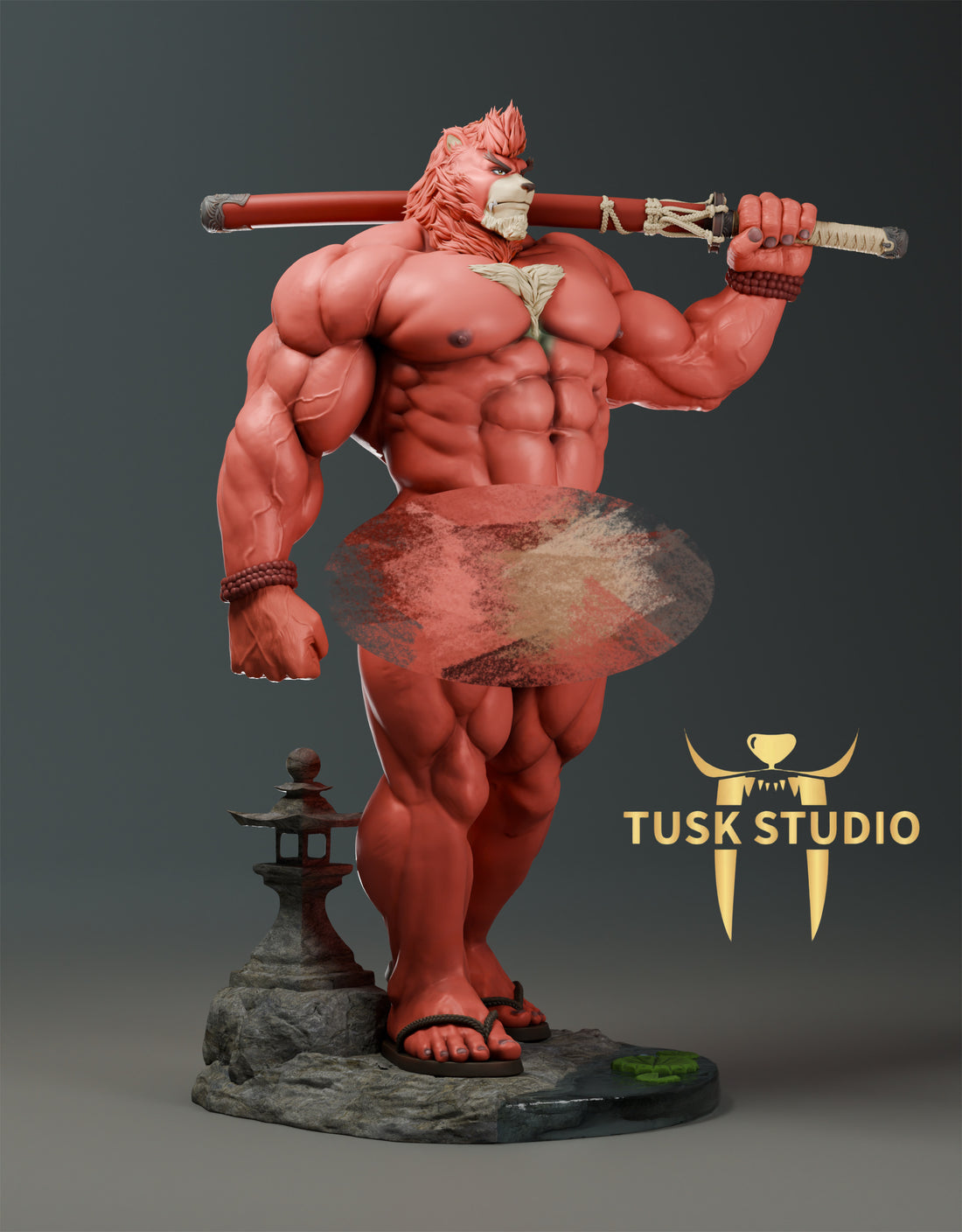 [GK pre order] TusK Studio - Bear Tetsu - BCFIGURE
